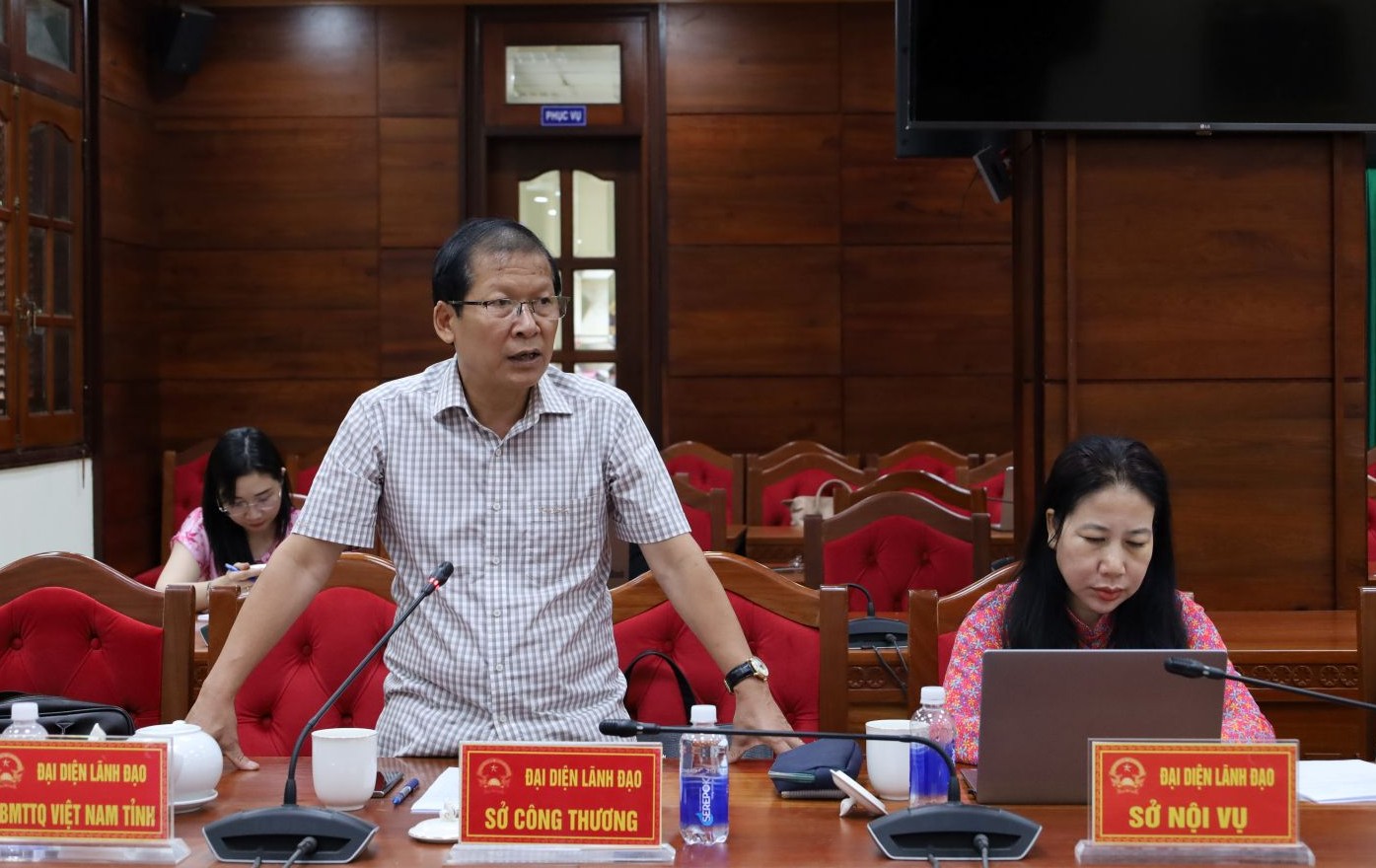 Sở Công Thương báo cáo